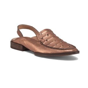 FP Bakersfield slingback Mules Bronze size 39